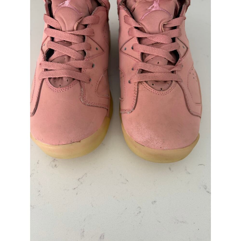 Nike Air Jordan 6 Retro x Aleali May Millennial Pink sneaker sz 10.5 M athletic - Picture 5 of 10